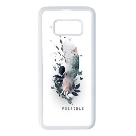 Possible - minden lehetséges - tollas ajándék nőknek valentin napra Samsung Galaxy S8 tok