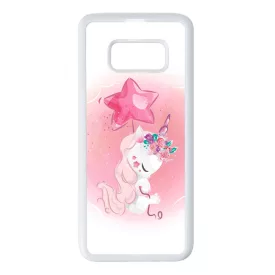 Tündéri unikornis unicorn egyszarvú Samsung Galaxy S8 tok