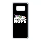 NOPE unikornis unicorn egyszarvú Samsung Galaxy S8 tok