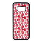 Strawberry BOOM - Eper mintás Samsung Galaxy S8 tok