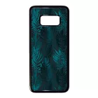 Dark Tropical - Nyári trópusi mintás Samsung Galaxy S8 tok