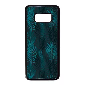 Dark Tropical - Nyári trópusi mintás Samsung Galaxy S8 tok