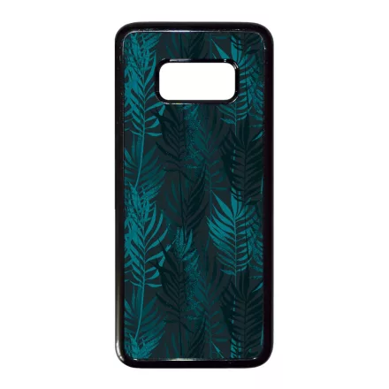Dark Tropical - Nyári trópusi mintás Samsung Galaxy S8 tok