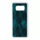 Dark Tropical - Nyári trópusi mintás Samsung Galaxy S8 tok