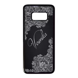 Kérd a neveddel - Matyó magyar mintás hungarian folk Samsung Galaxy S8 tok