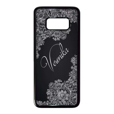 Kérd a neveddel - Matyó magyar mintás hungarian folk Samsung Galaxy S8 tok