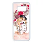 Matyó & Fashion Girl magyar mintás hungarian folk Samsung Galaxy S8 tok