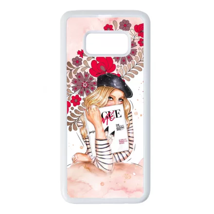 Matyó & Fashion Girl magyar mintás hungarian folk Samsung Galaxy S8 tok