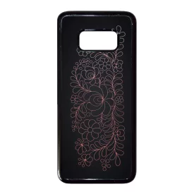 Elegáns Matyó - Rosegold magyar mintás hungarian folk Samsung Galaxy S8 tok