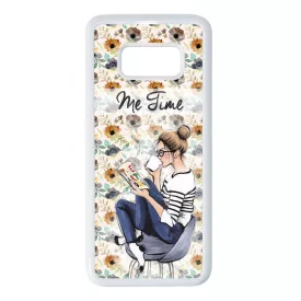 Én időm csajos őszi mintás Samsung Galaxy S8 tok