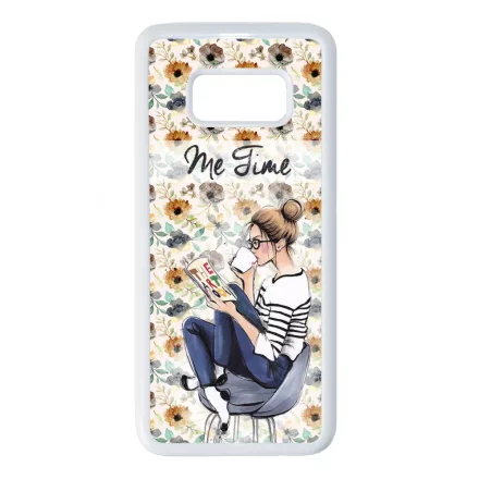 Én időm csajos őszi mintás Samsung Galaxy S8 tok