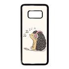 Csak a zene - Sünis sündisznós Samsung Galaxy S8 tok