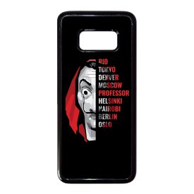 Mask - the Names - A Nagy Pénzrablás - la casa de papel Samsung Galaxy S8 tok