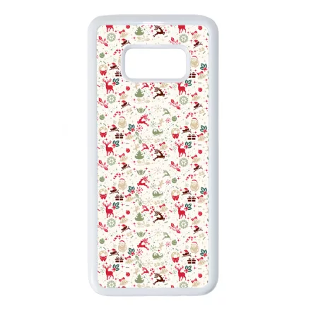 Classic Christmas - karácsony mintás Samsung Galaxy S8 tok