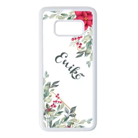 Kérd a neveddel - Christmas - Karácsony Samsung Galaxy S8 tok