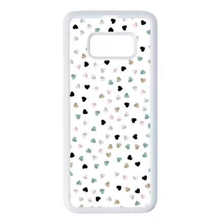 Kedves szívecskék - szives csajos szerelmes valentin nap Samsung Galaxy S8 tok