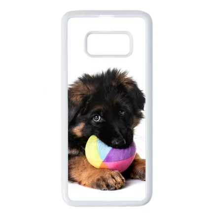 A legcukibb német juhász kutyus Samsung Galaxy S8 tok