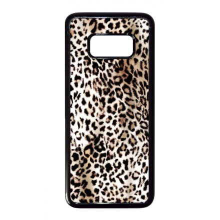 Natural Leopard Wild Beauty Animal Fashion Csajos Allat mintas Samsung Galaxy S8 tok