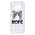 NOPE Cat Antisocial Antiszocialis Meno Trendi Samsung Galaxy S8 tok