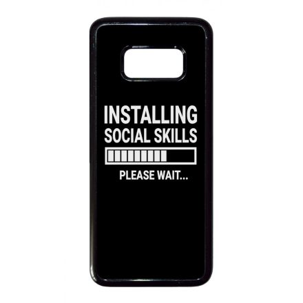 Installing social skills Antisocial Antiszocialis Meno Trendi Samsung Galaxy S8 tok