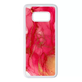 Carmen Gold marvanyos marvany mintas arany piros Samsung Galaxy S8 tok