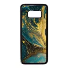 Golden Blue marvanyos marvany mintas Samsung Galaxy S8 tok