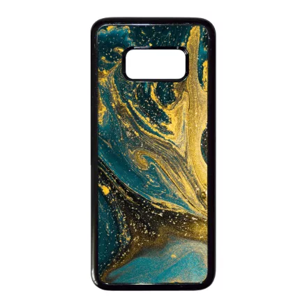 Golden Blue marvanyos marvany mintas Samsung Galaxy S8 tok