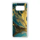 Golden Blue marvanyos marvany mintas Samsung Galaxy S8 tok