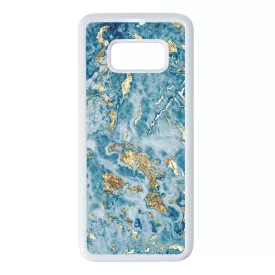 Blue Gold marvanyos marvany mintas Samsung Galaxy S8 tok
