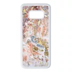 Pinkish and Gold marvanyos marvany mintas Samsung Galaxy S8 tok