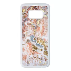 Pinkish and Gold marvanyos marvany mintas Samsung Galaxy S8 tok