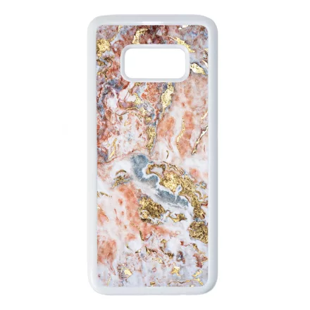 Pinkish and Gold marvanyos marvany mintas Samsung Galaxy S8 tok
