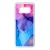 Blue Pink Gradient Ink kek rozsaszin marvanyos Samsung Galaxy S8 tok