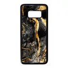 Luxury Golden Black marvanyos marvany mintas Samsung Galaxy S8 tok