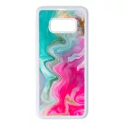 Pink gold Mixed Inks arany mintas marvanyos Samsung Galaxy S8 tok