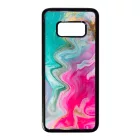 Pink gold Mixed Inks arany mintas marvanyos Samsung Galaxy S8 tok