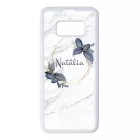 kerd a neveddel marble marvany mintas viragos Samsung Galaxy S8 tok