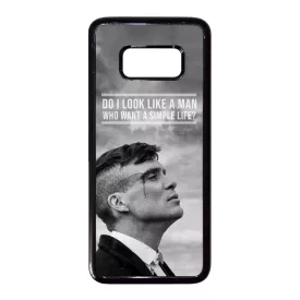 Tommy Shelby No rules idezet peaky blinders Samsung Galaxy S8 tok