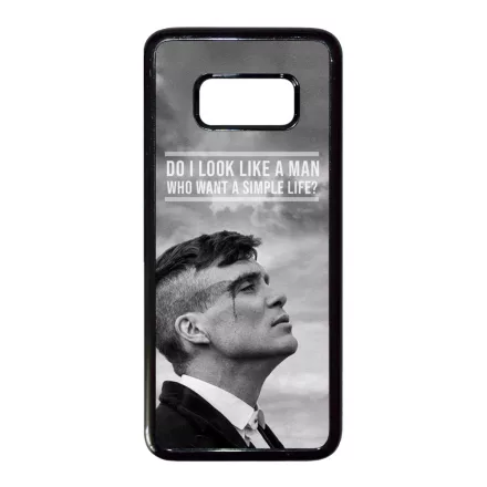 Tommy Shelby No rules idezet peaky blinders Samsung Galaxy S8 tok