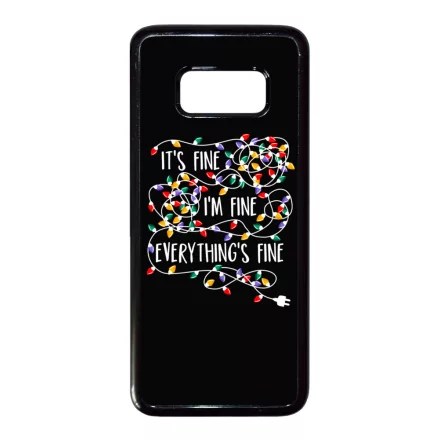 ezek csak cápák this is fine Samsung Galaxy S8 tok