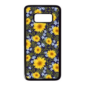 Csodaszep napraforgos Hello Nyar Samsung Galaxy S8 tok