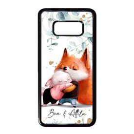 Kerd a neveddel - Nyuszi es Roka - osz Samsung Galaxy S8 tok