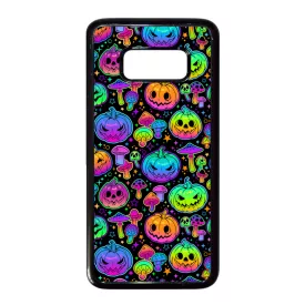 Pumpkin and Mushrooms - Halloween Samsung Galaxy S8 tok