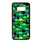 Green Skulls - Halloween Samsung Galaxy S8 tok