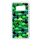 Green Skulls - Halloween Samsung Galaxy S8 tok
