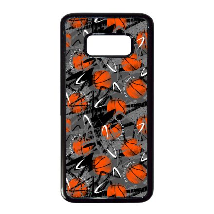 Grunge Basketball Kosarlabda mintas Samsung Galaxy S8 tok