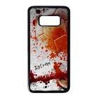 Kerd a neveddel RED kezilabda mintas Samsung Galaxy S8 tok