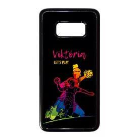 Kerd a Neveddel FOR HER kezilabda mintas Samsung Galaxy S8 tok