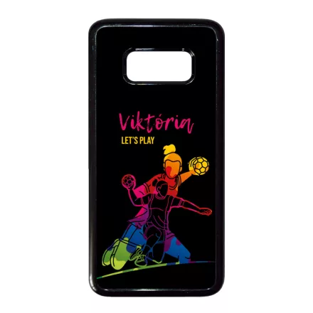 Kerd a Neveddel FOR HER kezilabda mintas Samsung Galaxy S8 tok