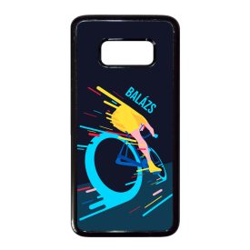 Kerd a neveddel Ride a bike Kerekpar mintas Samsung Galaxy S8 tok